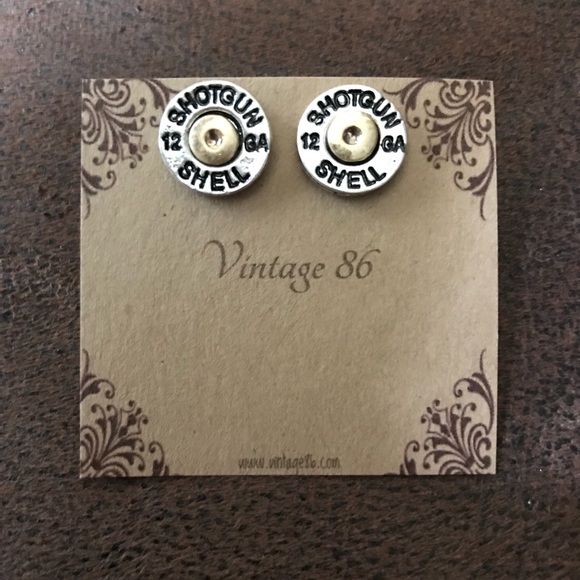 Vintage 86 Jewelry - Shotgun shell earrings